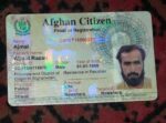 Afghanistan ID Card
