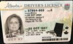 Alberta Driving License and ID Card