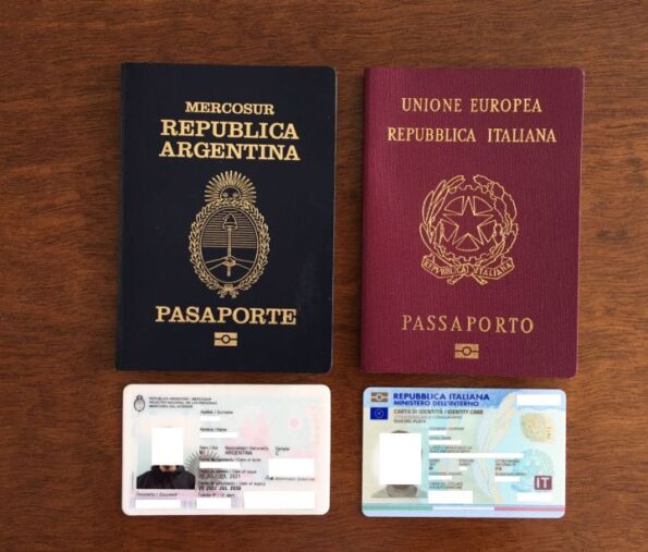 Fake Argentinian Passport id card