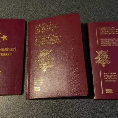 Fake Belgium Passport EU