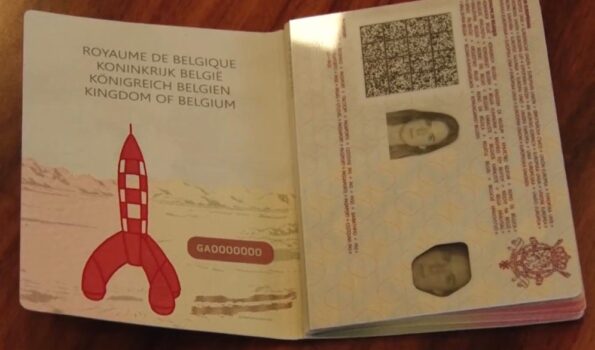 Belgium Passport new