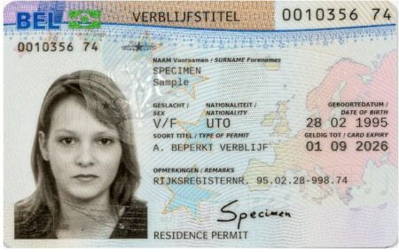 Buy Belgium Residence Permit Card