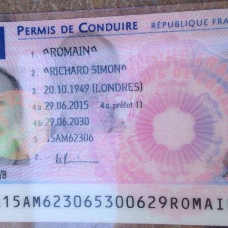 Buy France Driving Licence