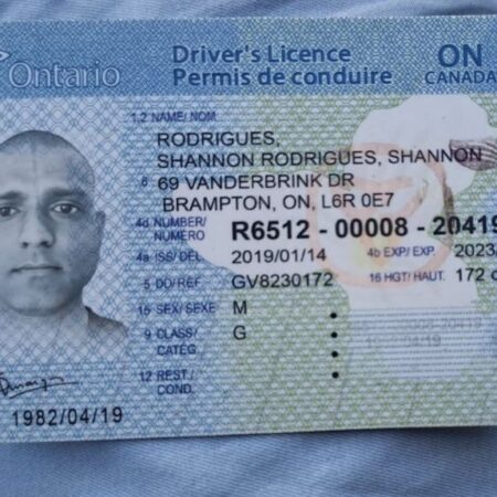 Canada Driver's License