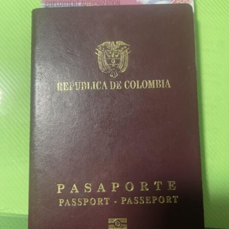 Colombian Passport