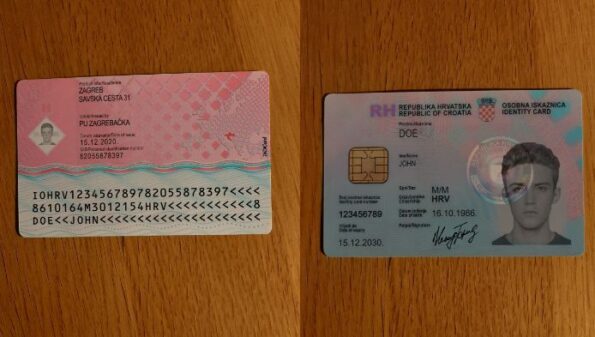 Croatia Identity Card