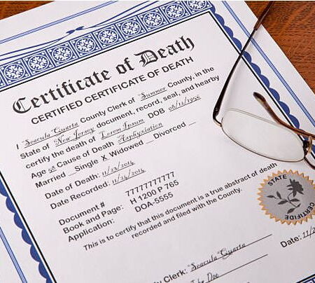 Buy Death Certificate Online