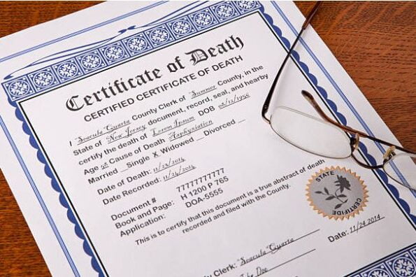 Buy Death Certificate Online