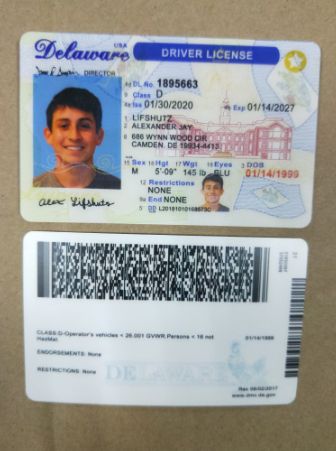 Buy Delaware Driver's License and ID Card