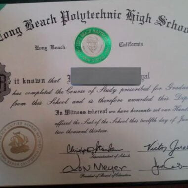 School Certificates and Diplomas
