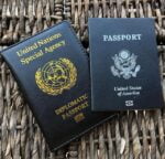Diplomatic passport USA UK