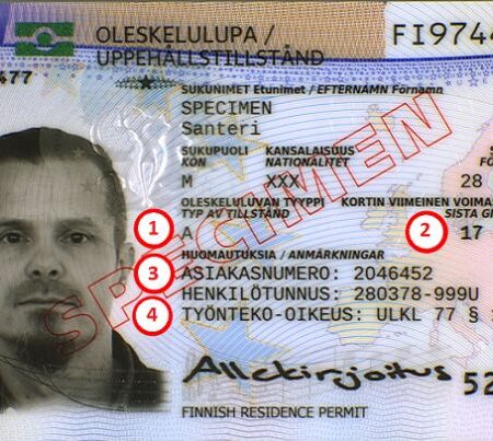 Buy Finland Residence Permit Card