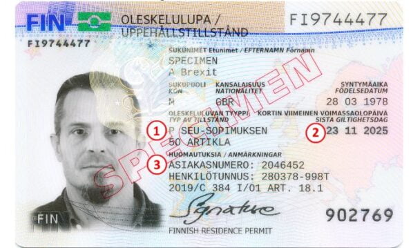 Buy Finnish residence permit card online