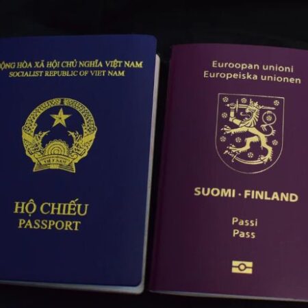 Fake Finnish Passport