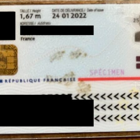 France ID Card new