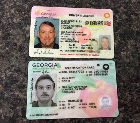 Georgia DL and ID