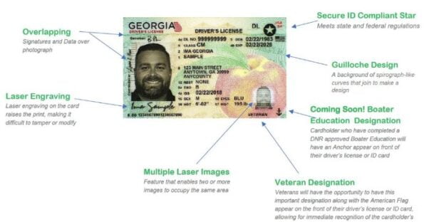 Georgia ID Card