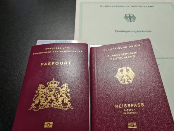 Fake Germany passport European