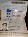 Greece passport and ID card