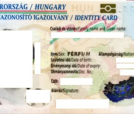 Hungary Identity Card