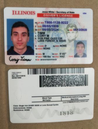 Illinois ID Card