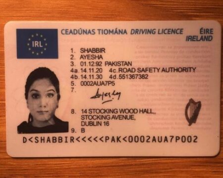 Buy Ireland Driver's License