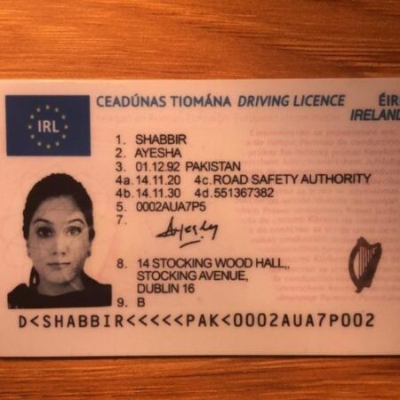 Buy Ireland Driving Licence online