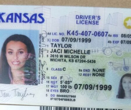 Buy Kansas Driver's License and ID Card