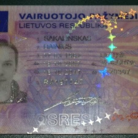 Buy Lithuania Driving Licence