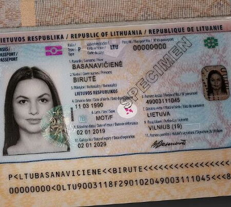 Buy Lithuanian Passport Online