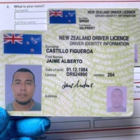 Buy New Zealand Driving licence