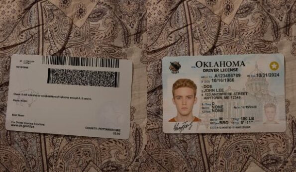 Oklahoma ID Card