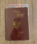 Fake Peru passport new
