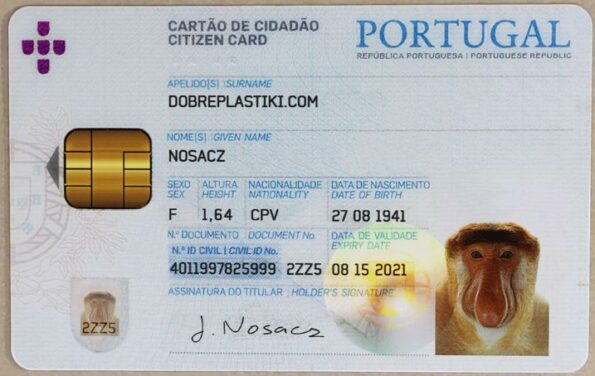 Buy Portugal id card