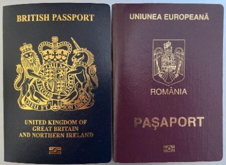 Romanian Passport