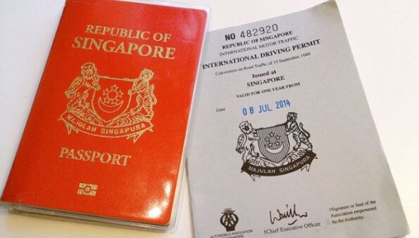 Singaporean passport
