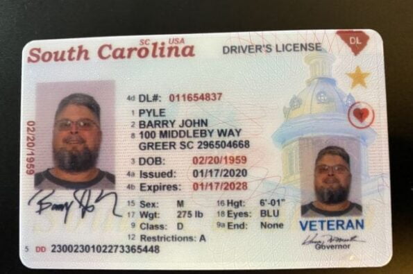 Buy South Carolina Driver's License and ID Card