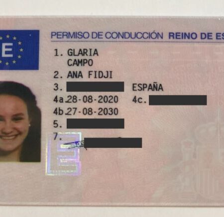 Spain Driver's License