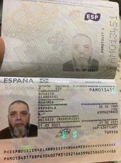 Buy original Spain passport