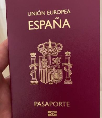 Spain passport