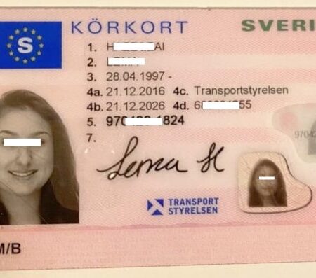 Buy Sweden Driving Licence