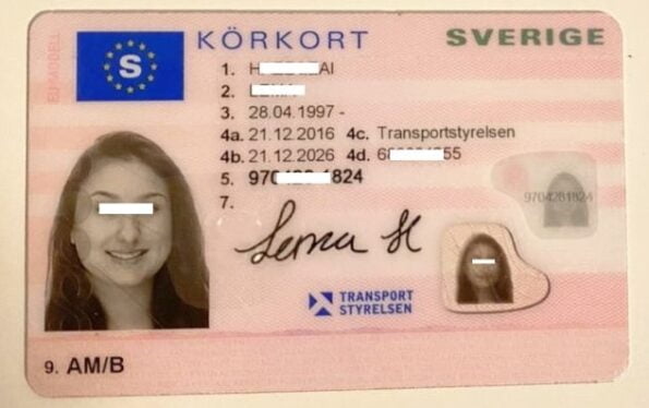 Buy Sweden Driving Licence