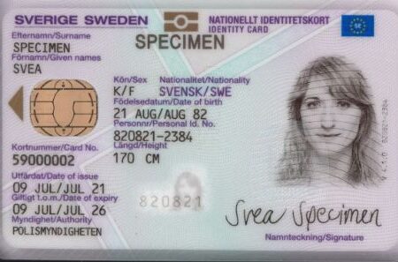 Buy Sweden ID card online