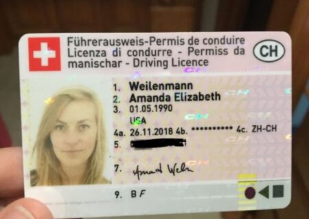 Swiss Driver's License