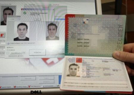 Fake Swiss passport