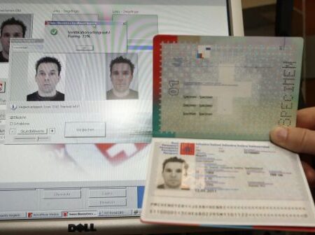 Fake Swiss passport