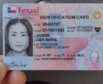Texas Driver’s License ID Card 002