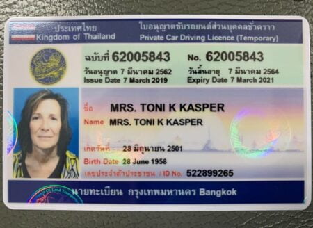 Buy Thailand Driver's License