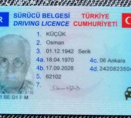 Buy Turkey Driving License