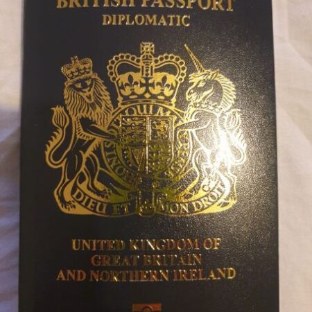 UK Diplomatic passport